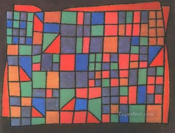 Paul Klee Painting - Glass Facade Paul Klee